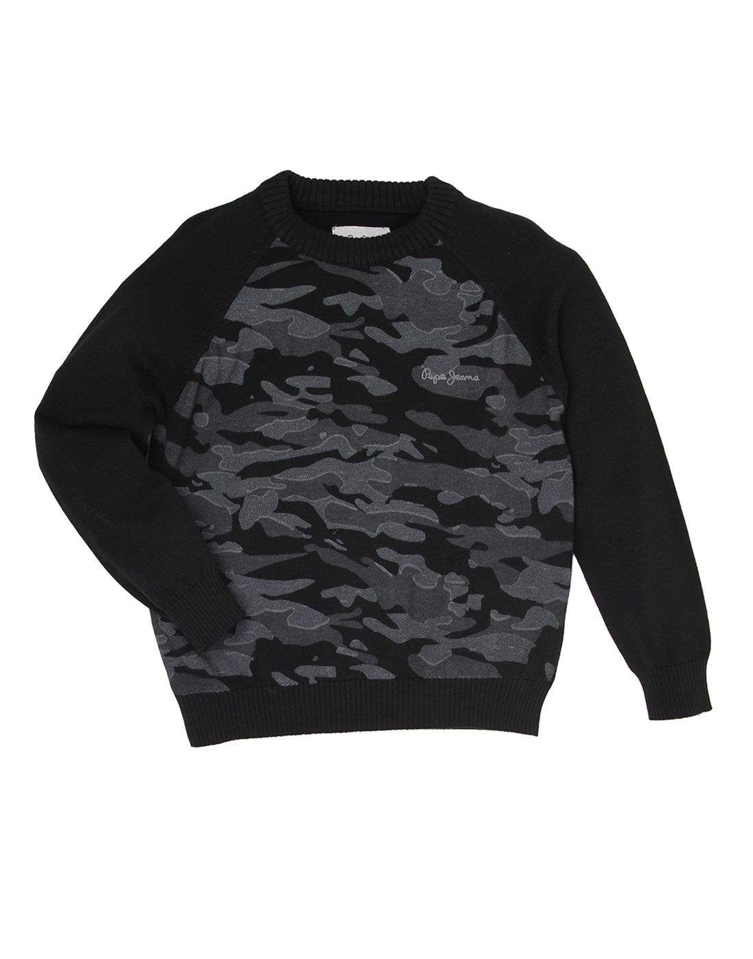 Pepe Kids Casual Wear Black Sweater For Boys